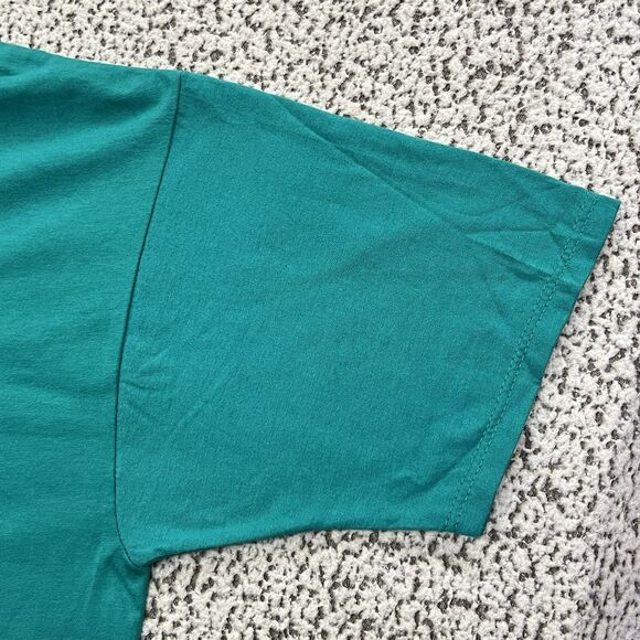 VTG 90s Taz Orlando Florida Mens Shirt XL Velva Sheen Tasmanian Devil Green USA - Picture 7 of 11